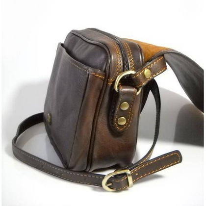 TOREBKA LISTONOSZKA RAPORTÓWKA CZEKOLADOWA  LM116T