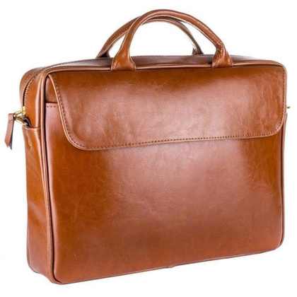 Teczka damska na laptop 15.4 KEMER SOLIER FL16 Brązowa - min. zamówienie 20 / 50 / 100 szt.