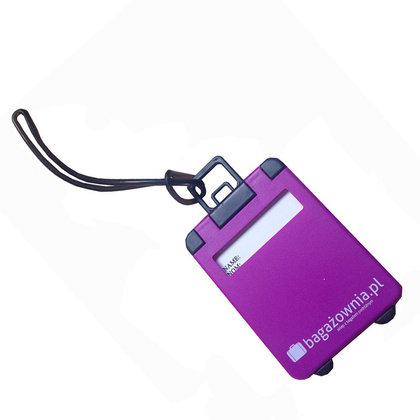Identyfikator podróżny KEMER V4172 Fioletowy