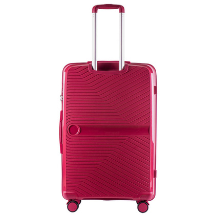 Duża walizka WINGS DQ181-04 Rose Red