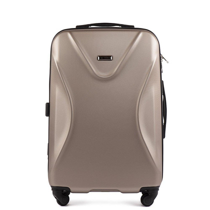 Średnia walizka WINGS 518 M Złota
