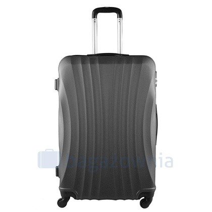 Duża walizka WINGS 159 L Szara