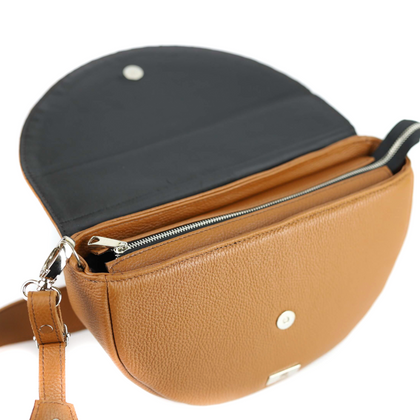 T-12 Torebka franczeska L - camel KEMER