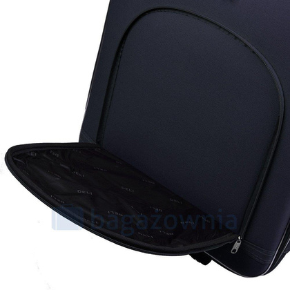 Średnia walizka PELLUCCI RGL 801 M Granatowa