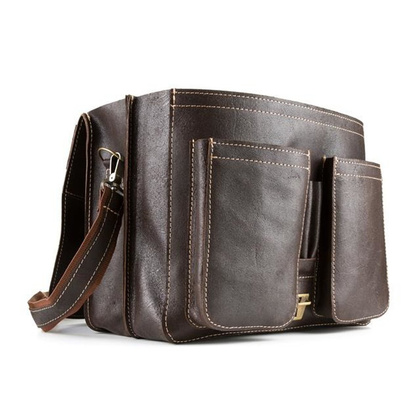 Torba z paskiem KEMER VOOC Crazy Horse TC1 brąz