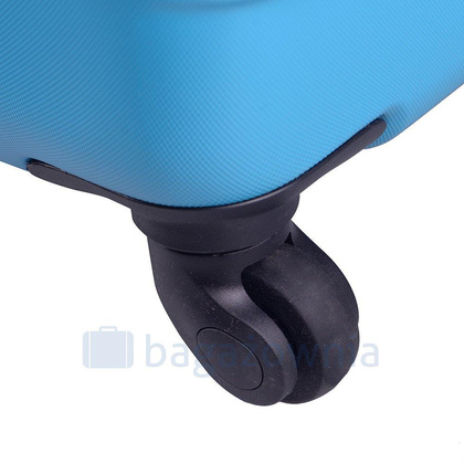 Średnia walizka WINGS 401 M Turkusowa