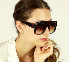 Duże okulary przeciwsłoneczne MAZZINI PERFECT DESIGN brąz - min. zamówienie 20 / 50 / 100 szt.