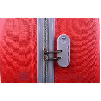 Duża walizka PELLUCCI RGL 883 L Czerwona