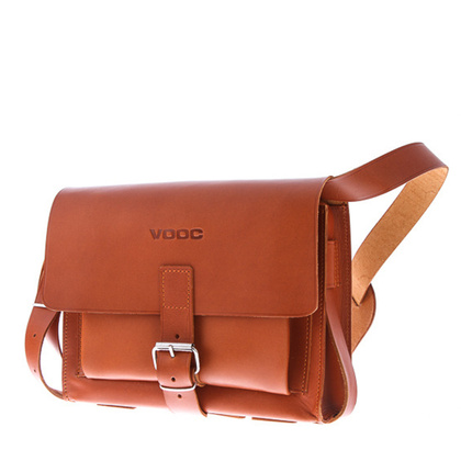 Listonoszka skórzana KEMER VOOC Vintage  P32 Koniak