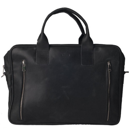 Teczka skórzana na laptop KEMER T2 Czarna min. zamówienie 20 / 50 / 100 szt.