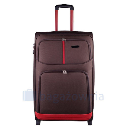 Średnia walizka WINGS 206 M Brązowa