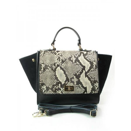 TOREBKA KUFEREK SKÓRZANY  VERA PELLE  PYTON  CEL99NP