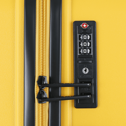 Zestaw 3 walizek WINGS HPE01-3 Yellow