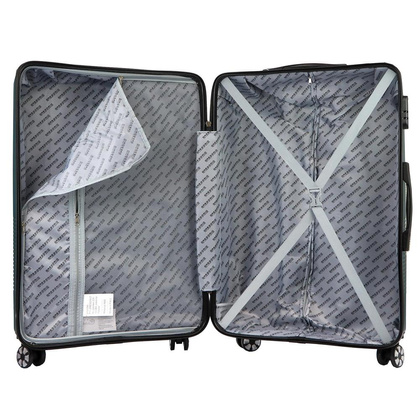 Zestaw z czterech walizek  W3028 18/20/24/28 czarny KEMER