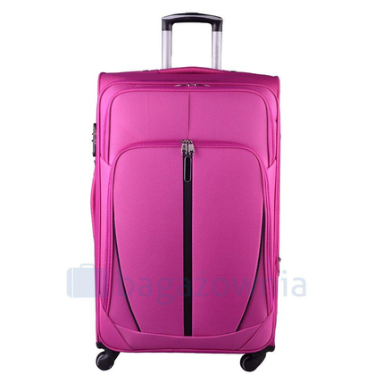 Średnia walizka WINGS 1706 M Różowa