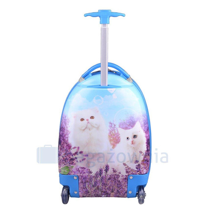 Walizka dziecięca KEMER RGL KOTEK Multikolorowa