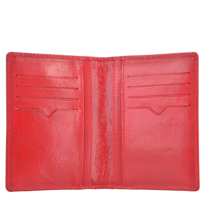 Etui na karty / dokumenty KEMER OD 6 Czerwone - min. zamówienie 20 / 50 / 100 szt.