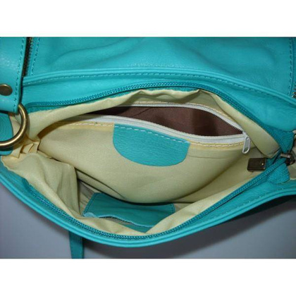 TOREBKI  SKÓRZANE LISTONOSZKI  a5  VERA PELLE  TURKUS  VP1017TC