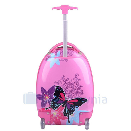 Walizka dziecięca KEMER RGL PIOSENKARKI Różowa