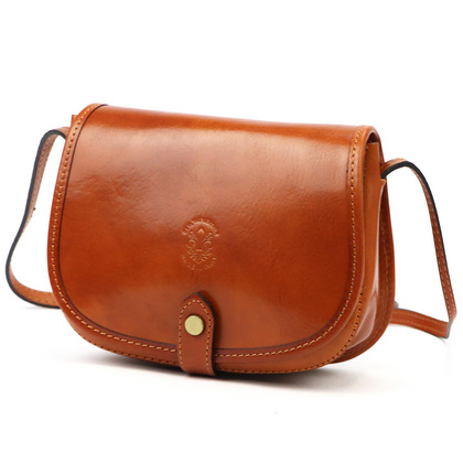 Mała torebka, listonoszka ze skóry naturalnej 49-1