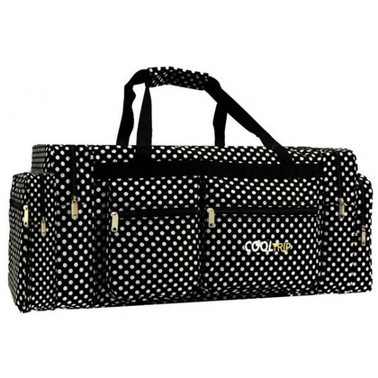 Torba podróżna podręczna PELLUCCI RGL M23B Czarno Biała