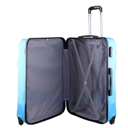 Średnia walizka WINGS 159 M Turkusowa