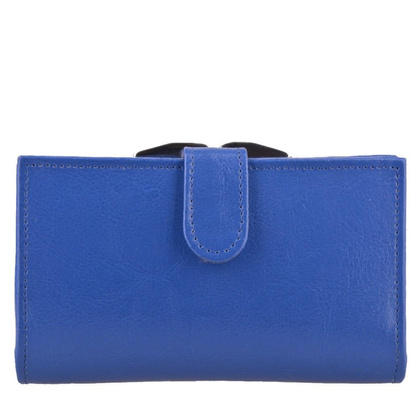 Portfel damski skórzany KEMER P13 Niebieski - min. zamówienie 20 / 50 / 100 szt.