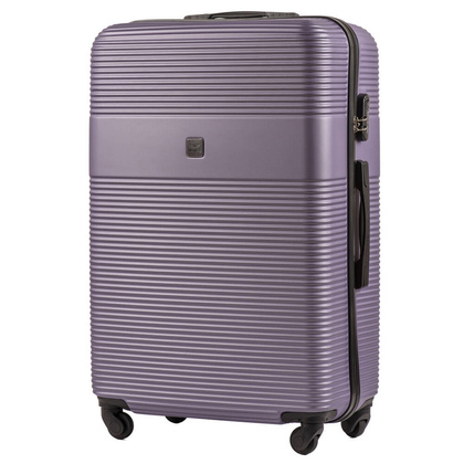 Duża walizka WINGS 5398 L Fioletowa