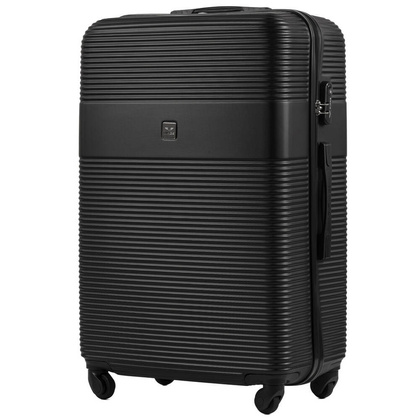 Duża walizka WINGS 5398 L Czarna