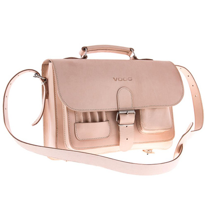 TECZKA SKÓRZANA 3W1 KEMER VOOC Vintage  P13 BEŻOWA