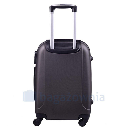 Mała kabinowa walizka WINGS 0912 S Ryanair Ciemno szara