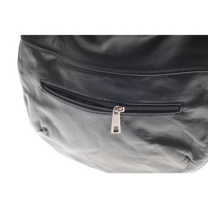 Torebka damska skórzana KEMER 675 Czarna - min. zamówienie 20 / 50 / 100 szt.