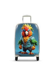 Mała kabinowa walizka Papuga