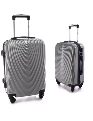 Mała kabinowa walizka PELLUCCI RGL 663 S Szara