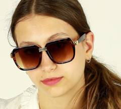 Nowoczesne okulary przeciwsłoneczne MAZZINI GLAMOUR NEW brąz - min. zamówienie 20 / 50 / 100 szt.