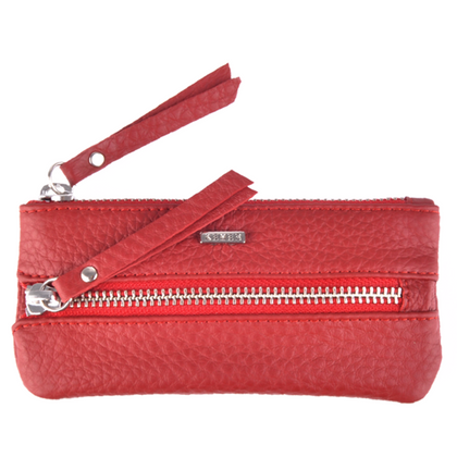 Etui na klucze skórzane KEMER K-4 Czerwone - min. zamówienie 20 / 50 / 100 szt.