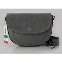 Listonoszka,chlebak,przewieszka  Vera Pelle klapka zamsz