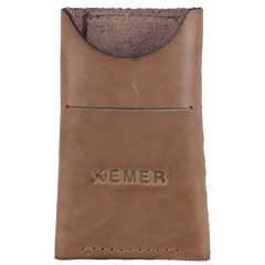 Etui na wizytówki skórzane KEMER V2-33 Cieliste - min. zamówienie 20 / 50 / 100 szt.