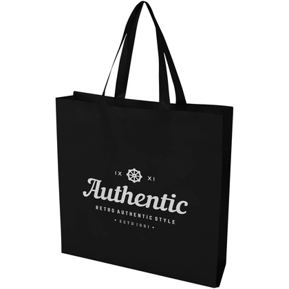 EcoSeal torba na zakupy z dnem wykonana z włókiny z recyklingu z certyfikatem GRS o pojemności 12 l