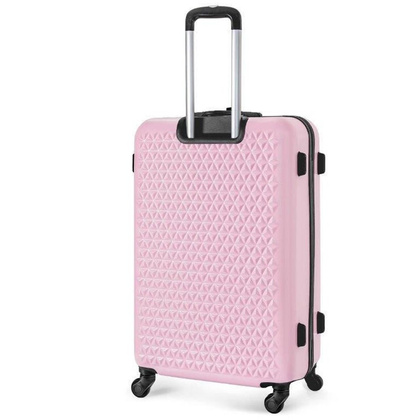 Mała kabinowa walizka KEMER SOLIER 870 Jasnoróżowa - min. zamówienie 20 / 50 / 100 szt.