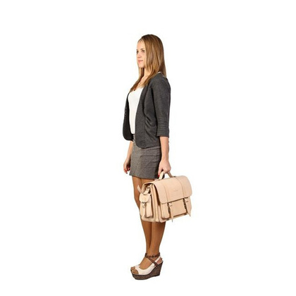 Torba/ plecak 3-komory KEMER VOOC Vintage P22 brąz