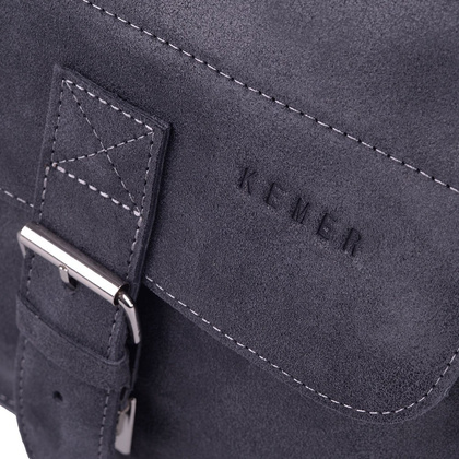 Torba skórzana KEMER TSM11/02 Czarny - min. zamówienie 20 / 50 / 100 szt.