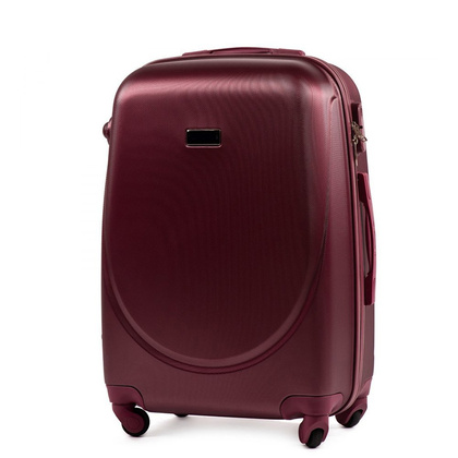 Średnia walizka WINGS 310 M Bordowa