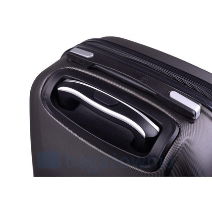 Mała kabinowa walizka WINGS 0912 S Ryanair Ciemno szara