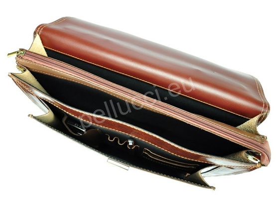 Teczka skórzana PELLUCCI Art.6 Czarna