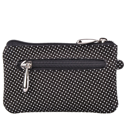 Etui na klucze skórzane KEMER KL 194 Czarny / Biały - min. zamówienie 20 / 50 / 100 szt.