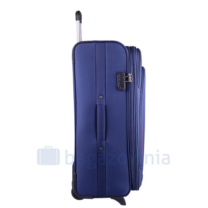 Średnia walizka WINGS 1706 2K M Niebieska