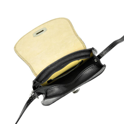 Torebka damska skórzana KEMER 117 Granatowa