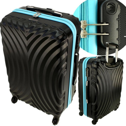 Mała kabinowa walizka PELLUCCI RGL 760 S Bordowa