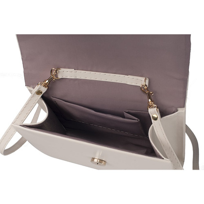 Torebka wizytowa, kopertówkaKEMER 761 Beżowa - min. zamówienie 20 / 50 / 100 szt.